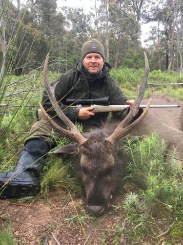 Robin G A Vetch - Sambar Deer Success Story