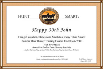 Training Gift Certificate